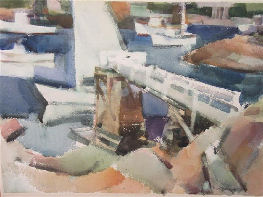 Barse Miller (American, b.1904, d.1973) "Inner Cove - (1 of 2)