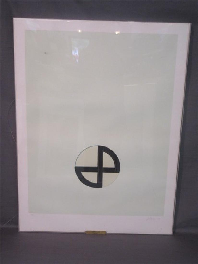 Jo Baer (American, b. 1929) "Cardinations #8" (1 of 2)