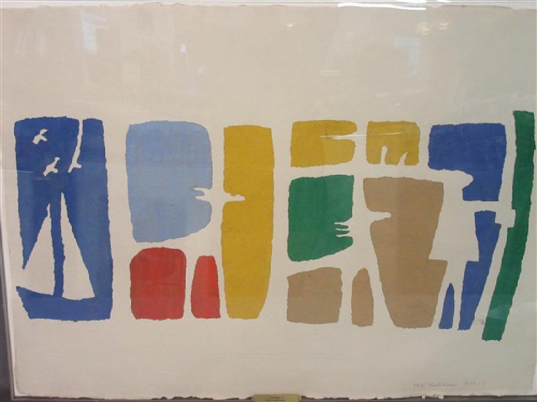 Ruth Kerkovius (Latvian, b.1921) "Collage I" (1 of 3)