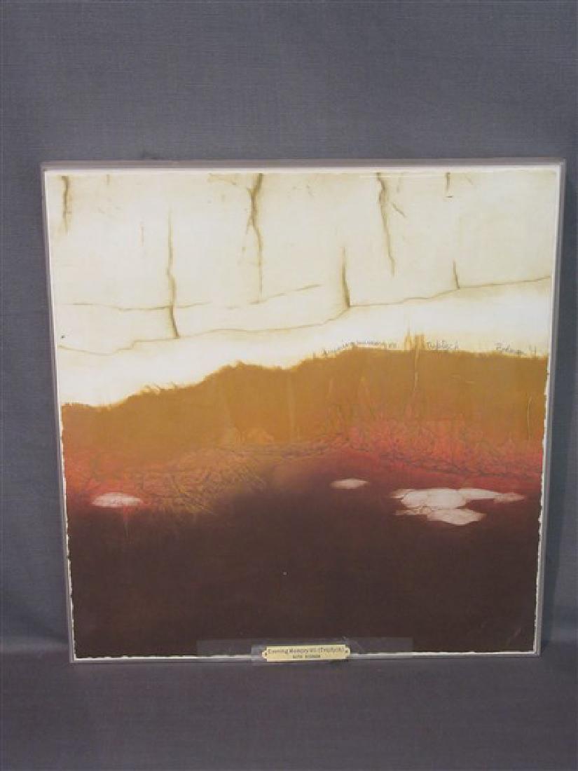 Ruth Rodman (American, b .1928) "Evening Memory VII" (1 of 3)