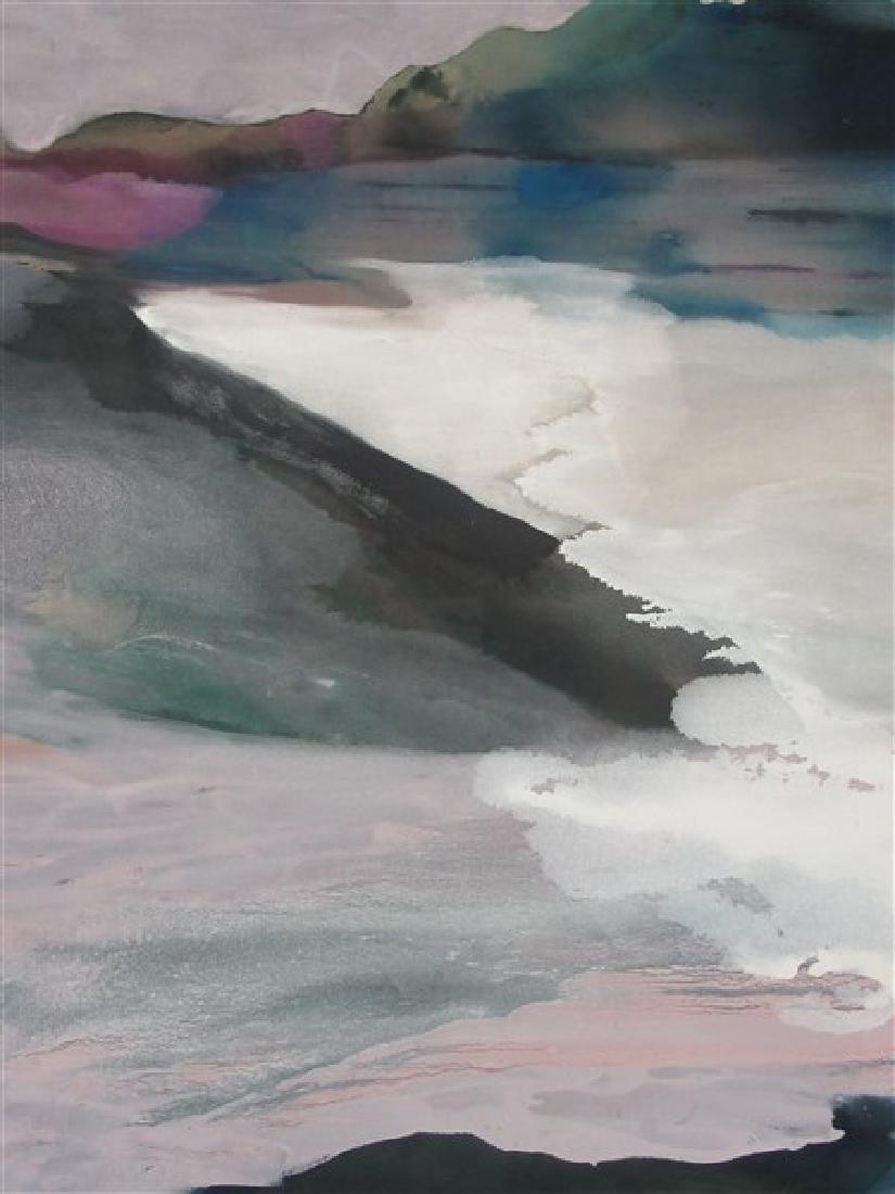 Helen Danzer (20th century school) "Black Beach" (1 of 3)