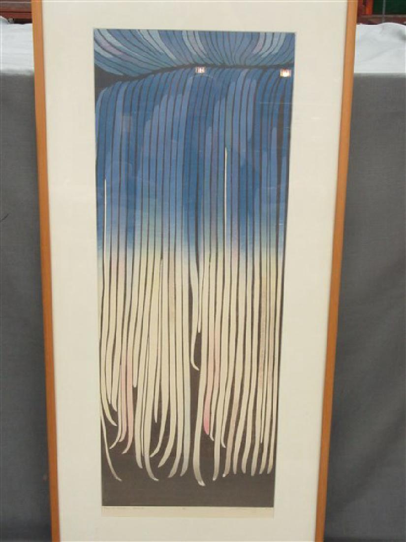 Ansei Uchima "Blue to White - Cascade" (1 of 2)