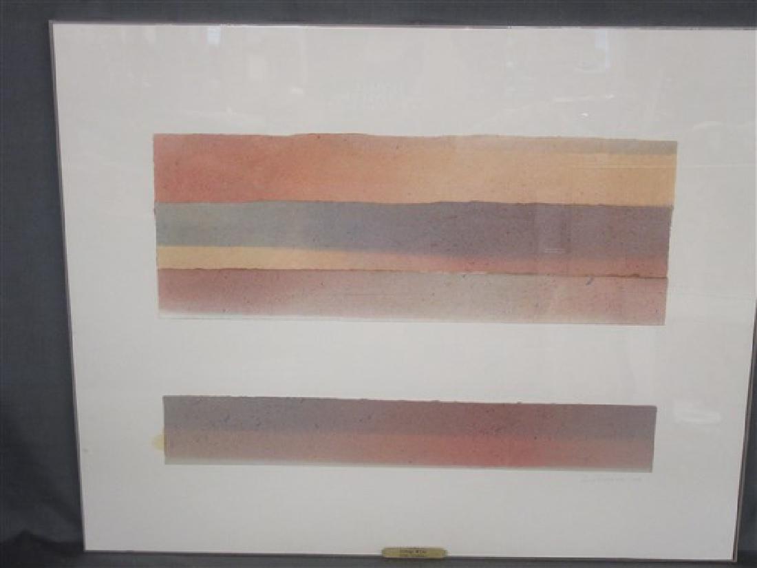 Astrid Fitzgerald "Collage": Dimensions: 24" X 30"Medium: Collage. FamedSigned: And dated at lower right