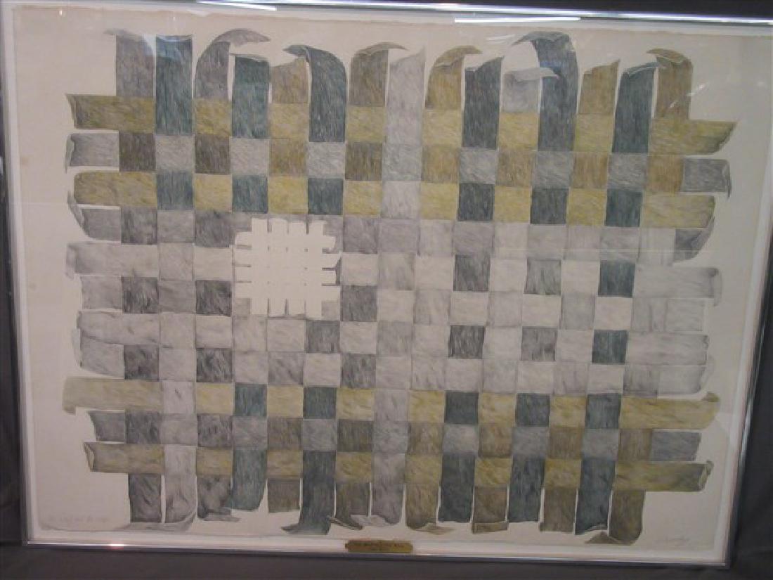 Anne Neely (American, b. 1946) "The Woof and the Warp" (1 of 2)