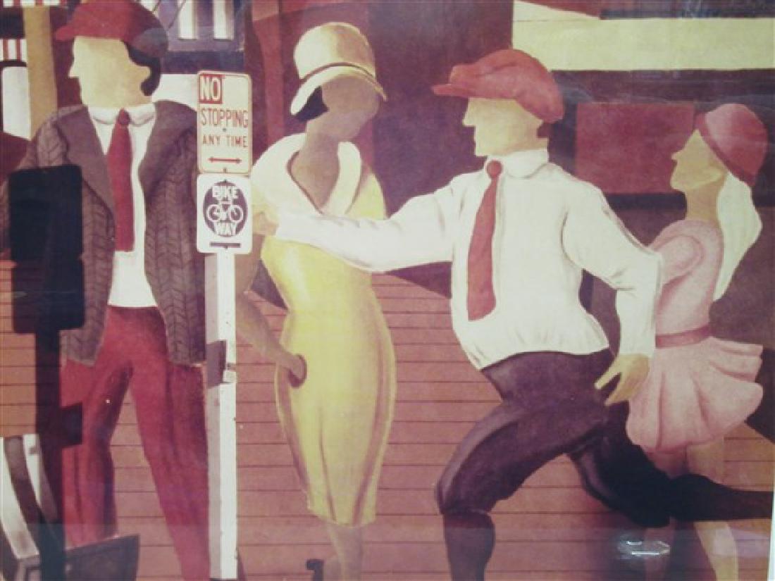 Gary San Pietro (American, 1940) "No Stopping" 1978 (1 of 3)