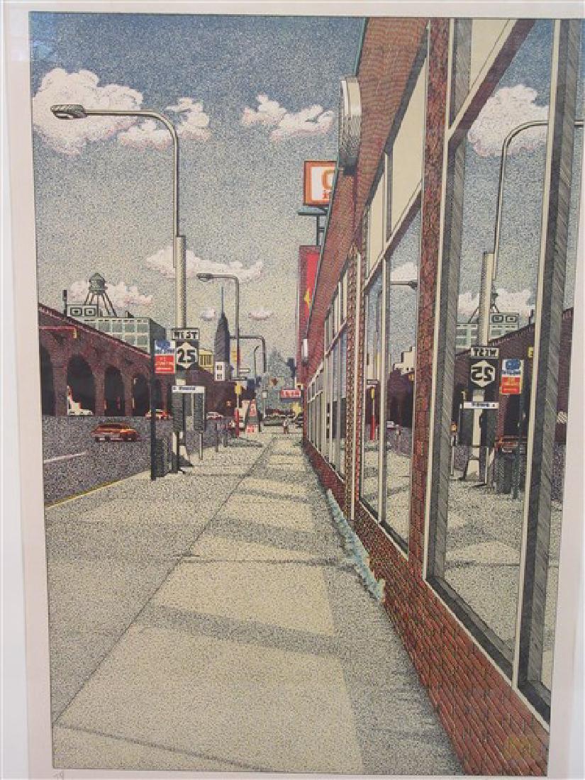 Jack Eaker (American, b. 1949) "Route 25 West" 1979 (1 of 3)
