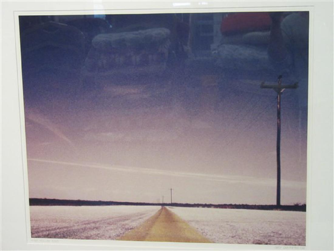 Gary San Pietro (American, 1940) "Yellow Road" 1981 (1 of 2)