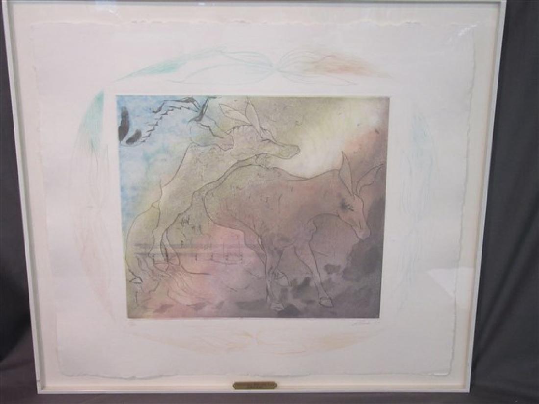 Stanley Boxer (American, b. 1926, d. 2000) Intaglio (1 of 3)