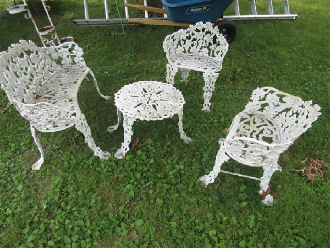 Victorian Cast Iron Garden Furniture