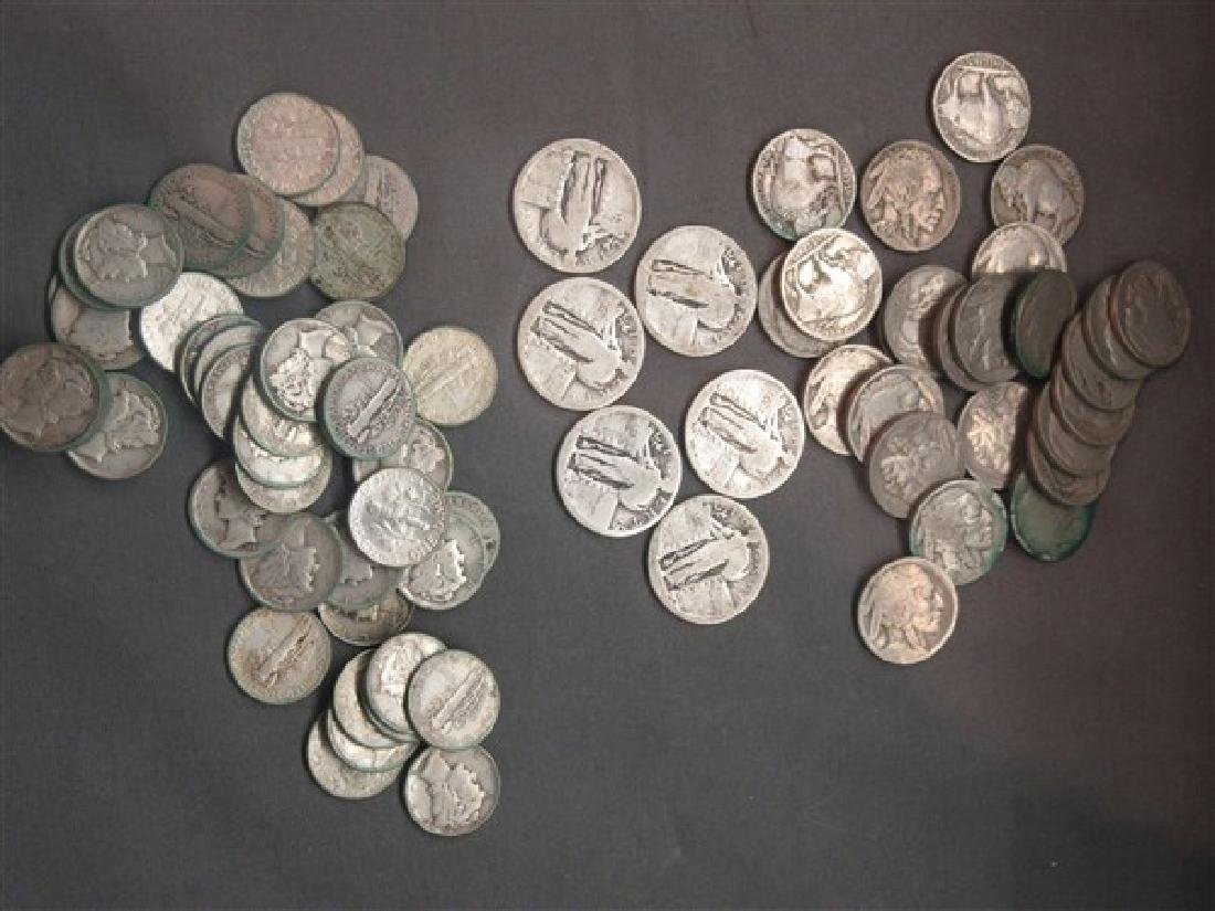 Estate Silver Coin Grouping (1 of 3)
