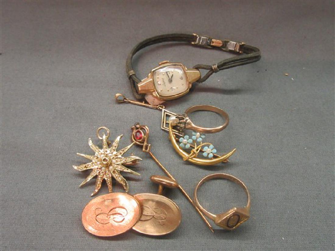 Estate Misc. Gold Jewelry (1 of 1)
