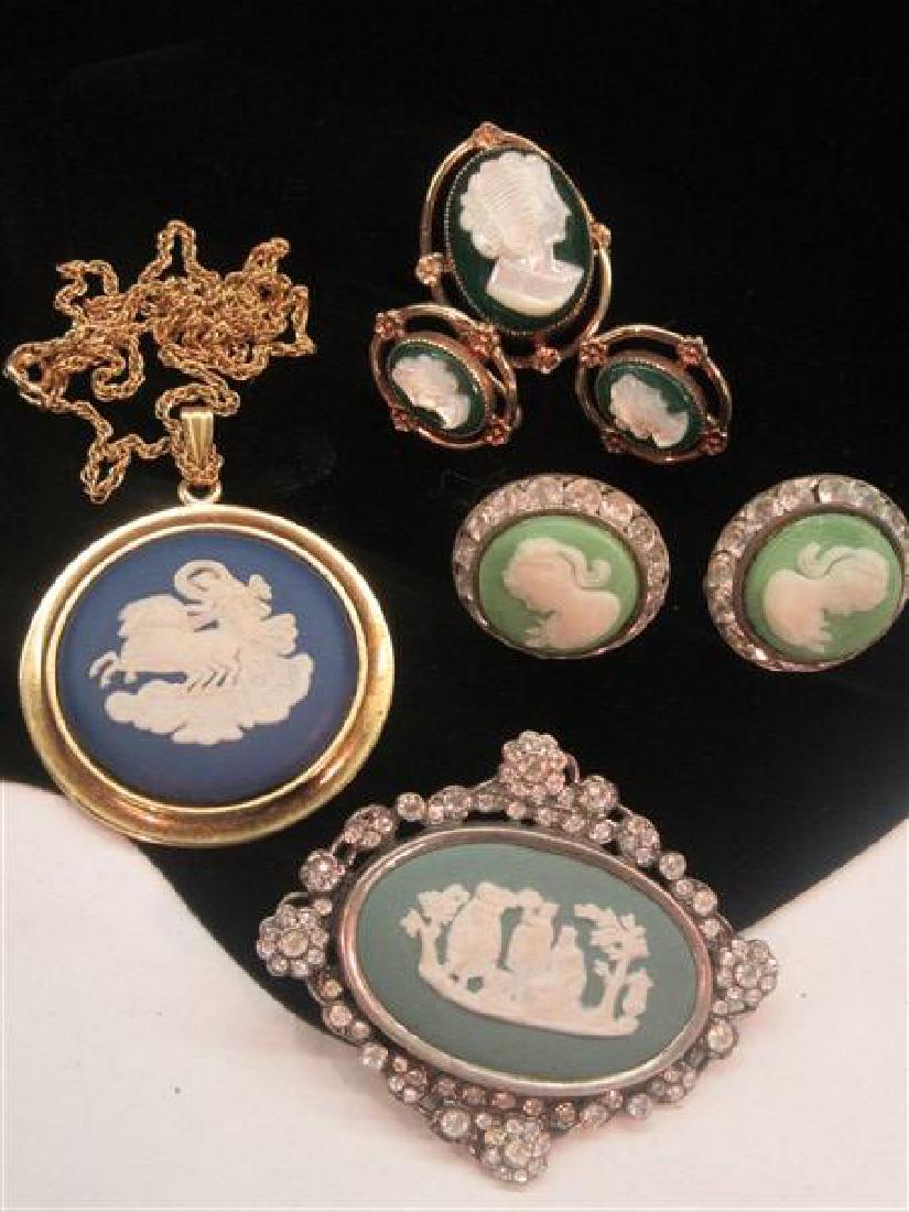 Costume Cameo Jewelry Group (1 of 4)