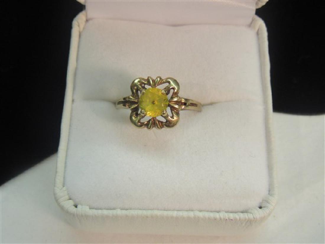 14k Yellow Gold Topaz Ring (1 of 3)