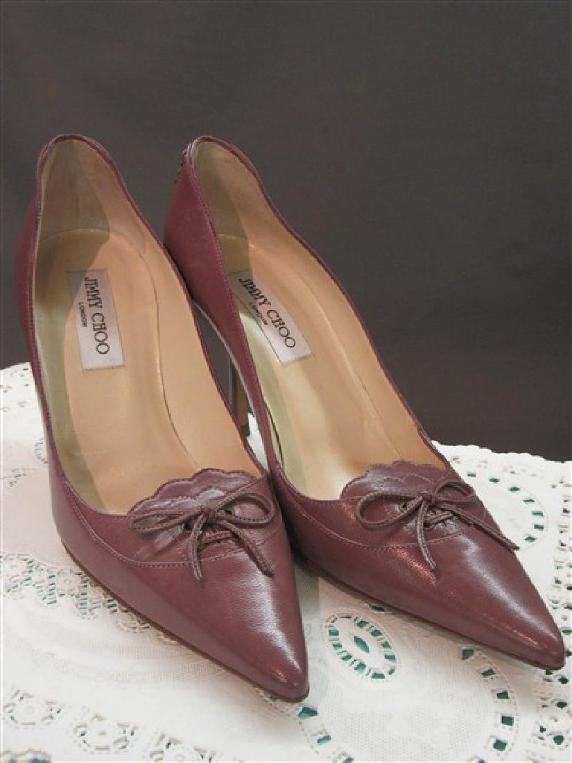 Jimmy Choo Size 39 Heels: Jimmy Choo London Size 39 Mauve color heels.