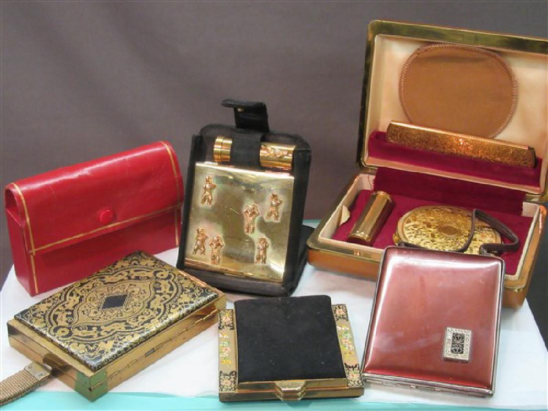 Six (6) Piece Vintage Compact Sets (1 of 3)