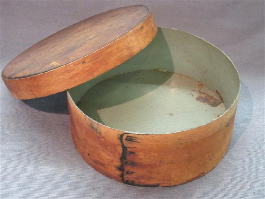 19th c. American Pantry Box: 19th century American pine pantry box. Dimensions: 6" X 3"
