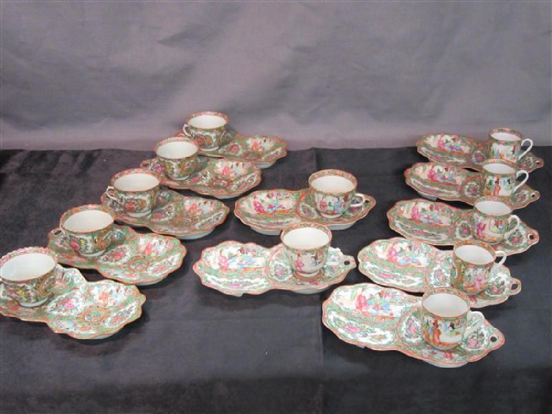 Chinese Export Rose Medallion Porcelain Grouping (1 of 6)