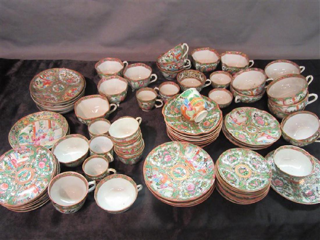 Chinese Export Porcelain Rose Medallion Porcelain (1 of 7)