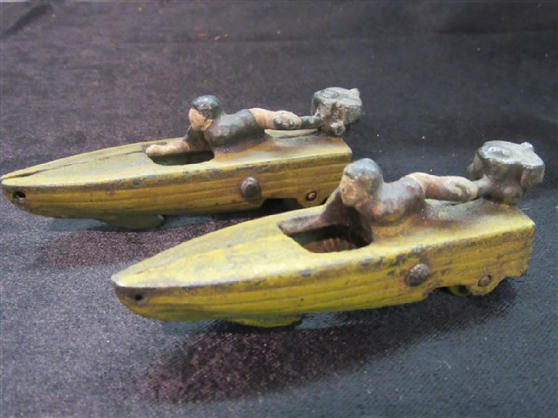 Two (2) Cast Iron Boat Toys (1 of 4)