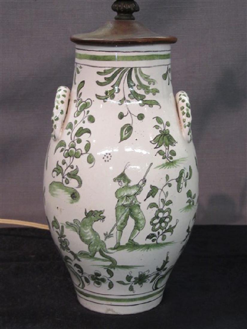 Faience Porcelain Table Lamp (1 of 4)