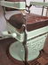 Koken Green Enameled Barber Shop Chair - 2
