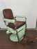 Koken Green Enameled Barber Shop Chair - 7