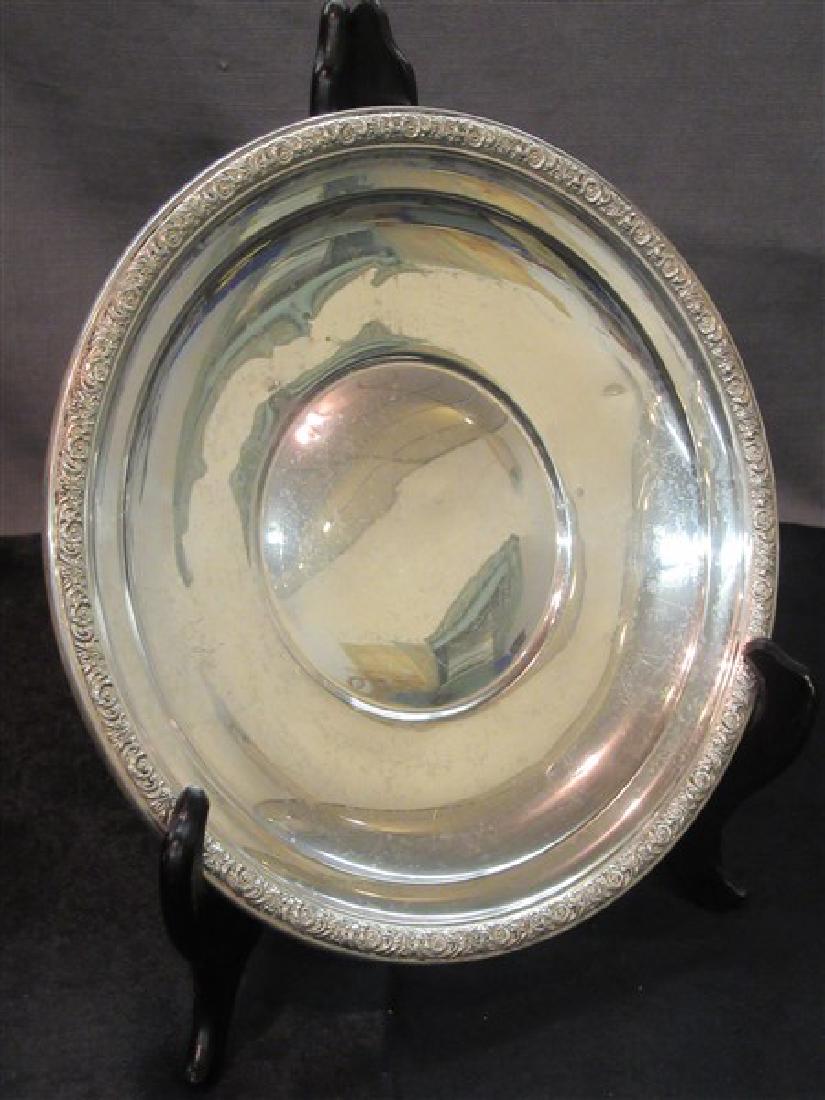International Sterling Silver Serving Tray "Prelude" (1 of 3)