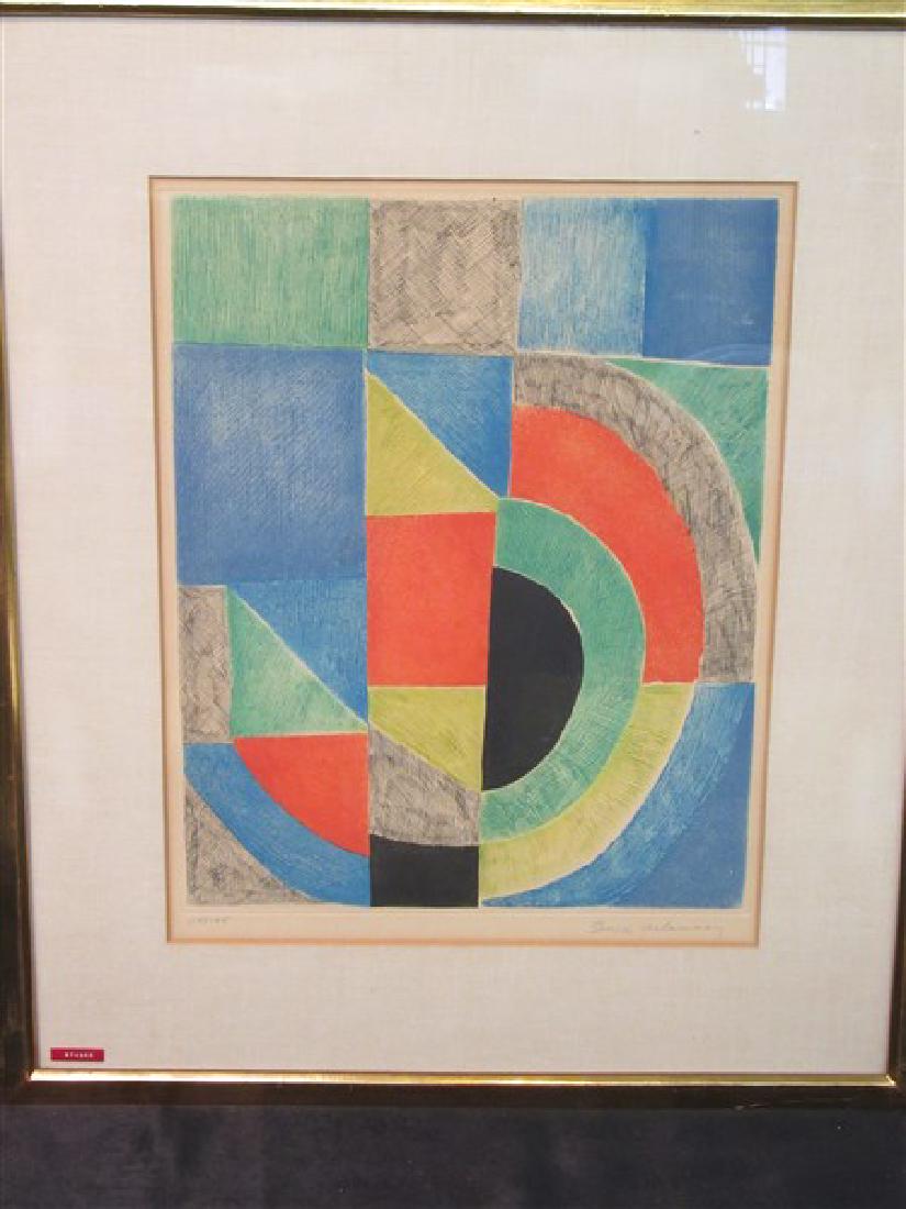 Sonia Delaunay (1885-1979) Signed Aquatint (1 of 5)