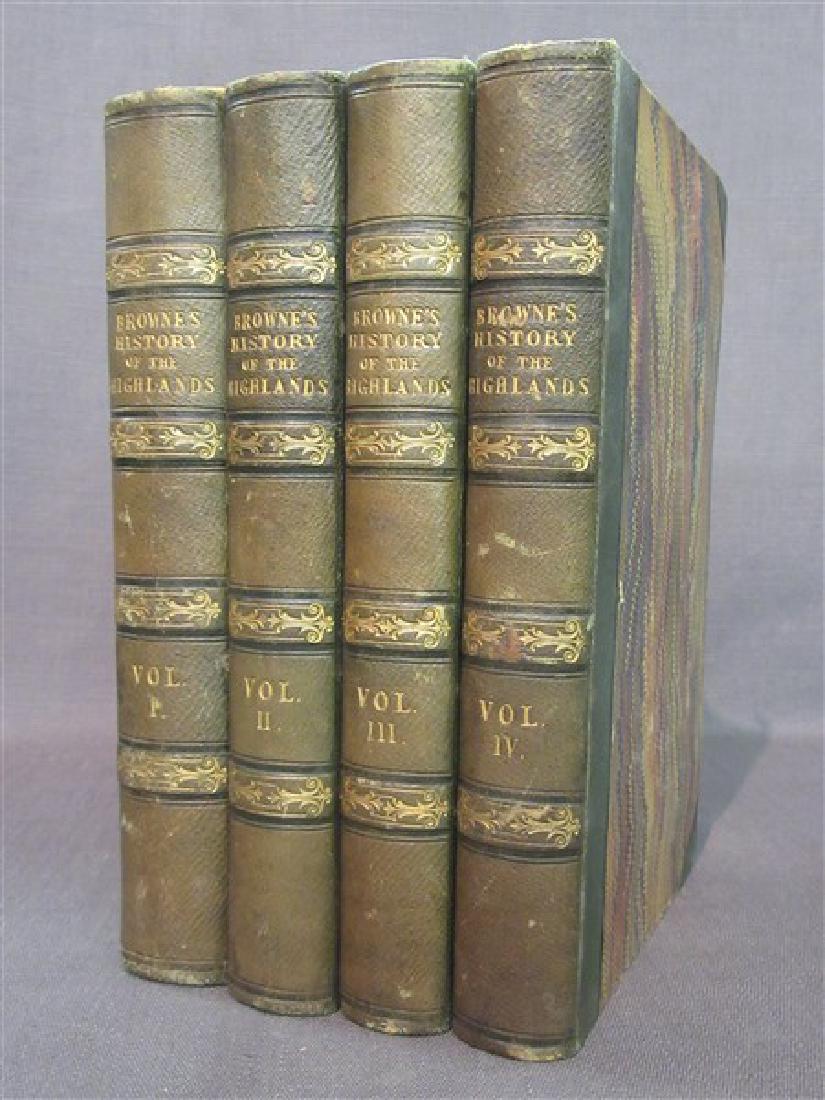 Browne's History Of The Highlands  4 Vols. 1837 (1 of 4)