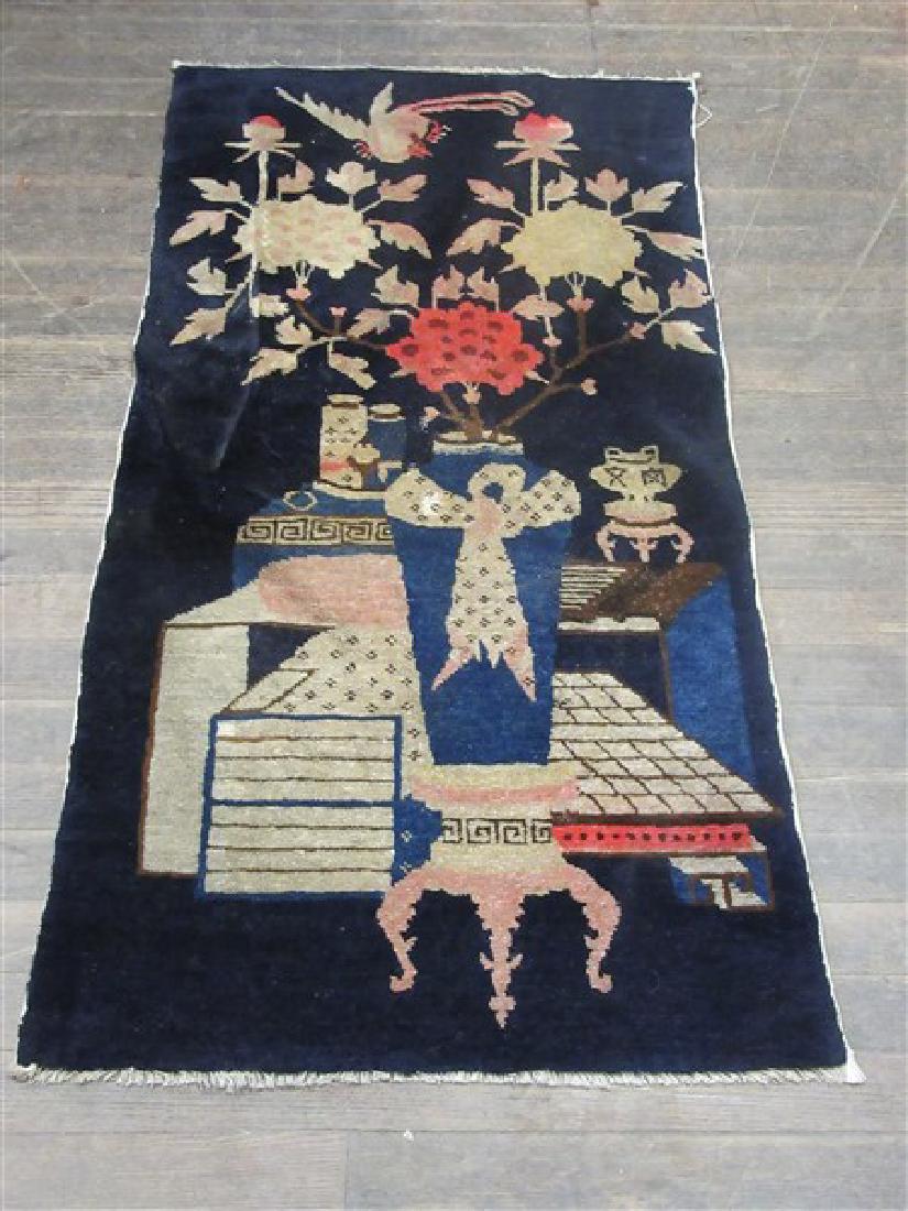 Small Chinese Art Deco Rug (1 of 4)