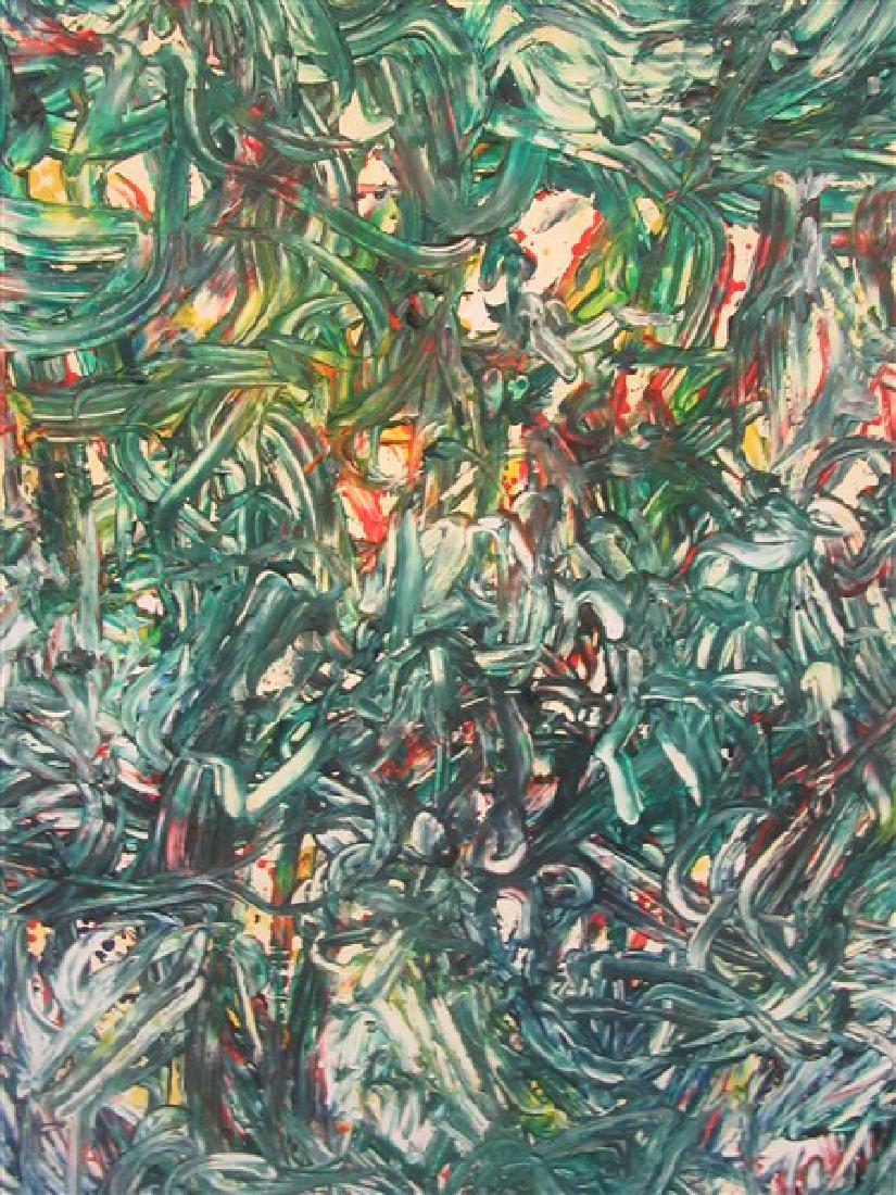 Konkoly Gyula (Hungarian b.1941) Abstract Painting (1 of 3)