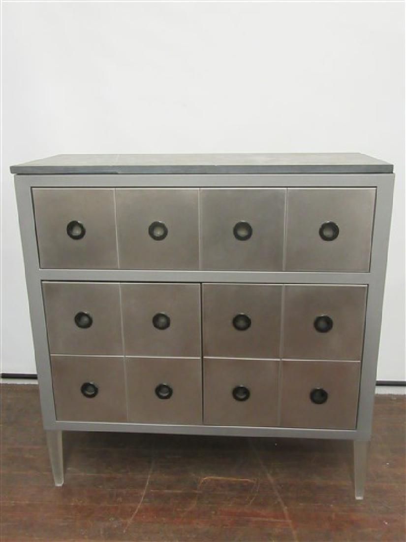 c. 1990 Italian Slate Top Chest Of Drawers (1 of 5)