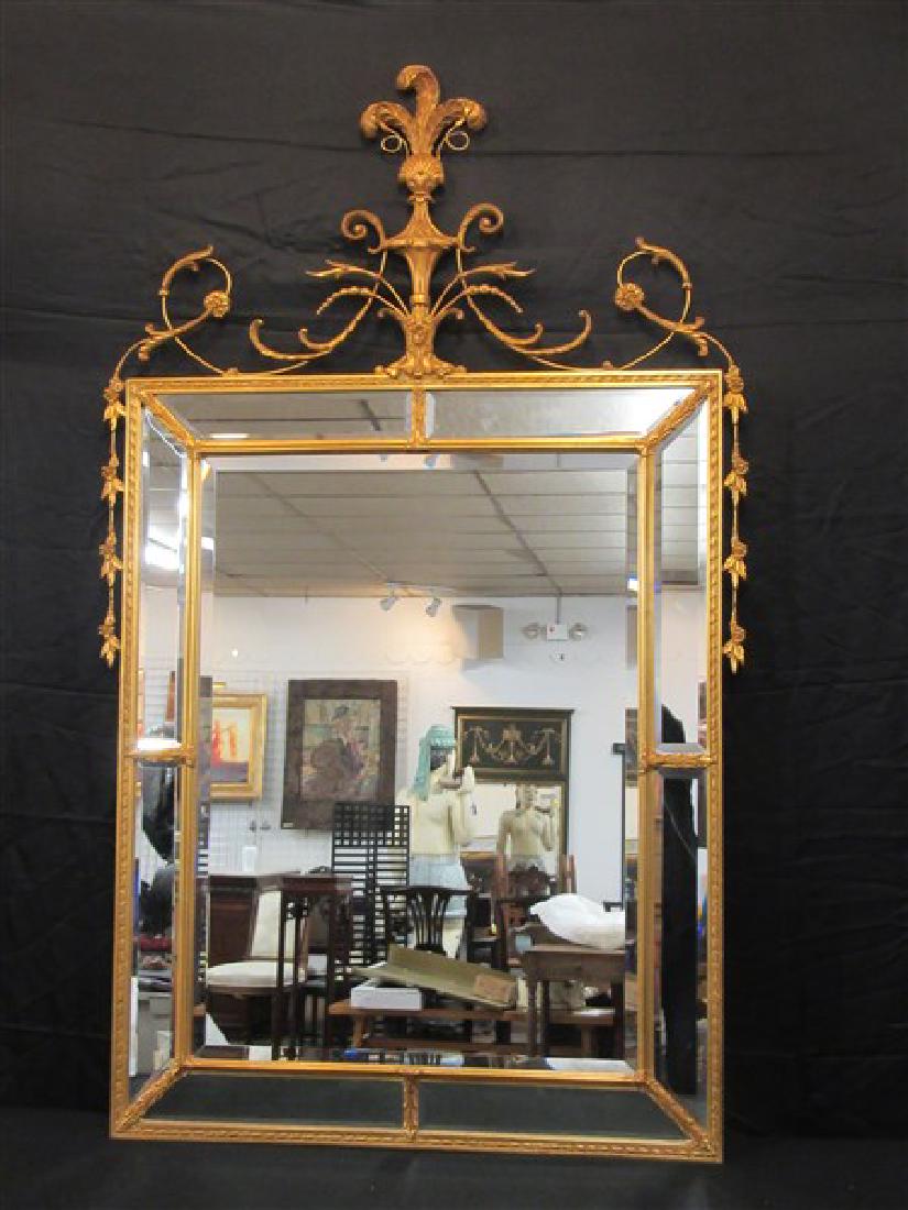 Carver's Guild Plumed Adam Giltwood Mirror (1 of 9)