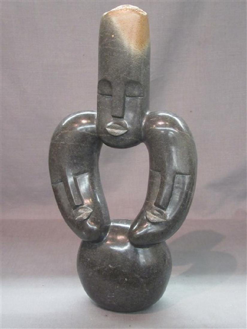 Shusha Makosa (African) Stone Sculpture (1 of 3)