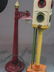 Nine (9) Lionel Street Lamps And Crossing Signs - 4