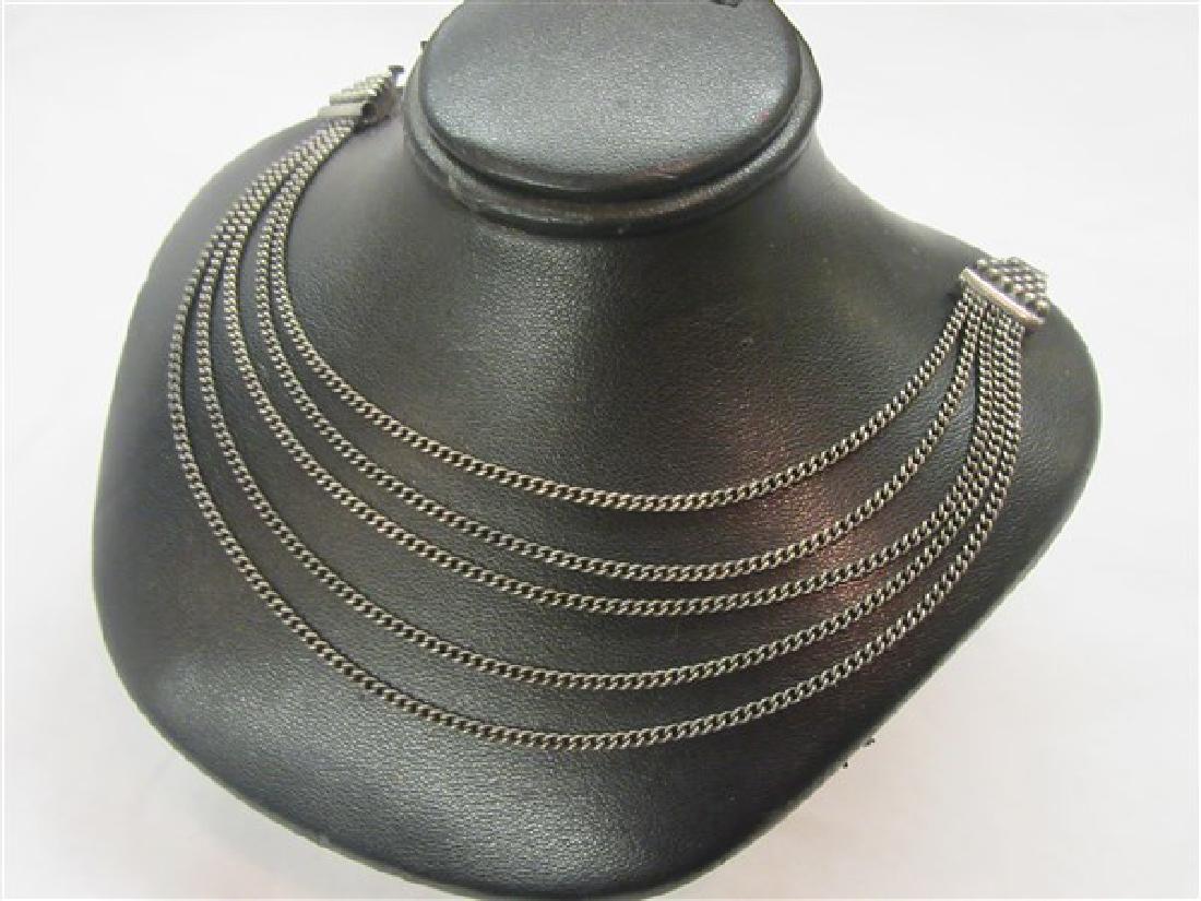 800 Silver Victorian Choker (1 of 3)