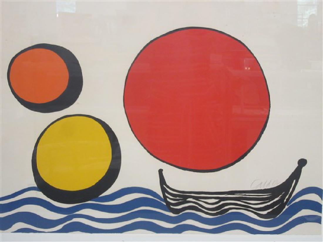 Alexander Calder (1898-1976) Lithograph Print (1 of 4)