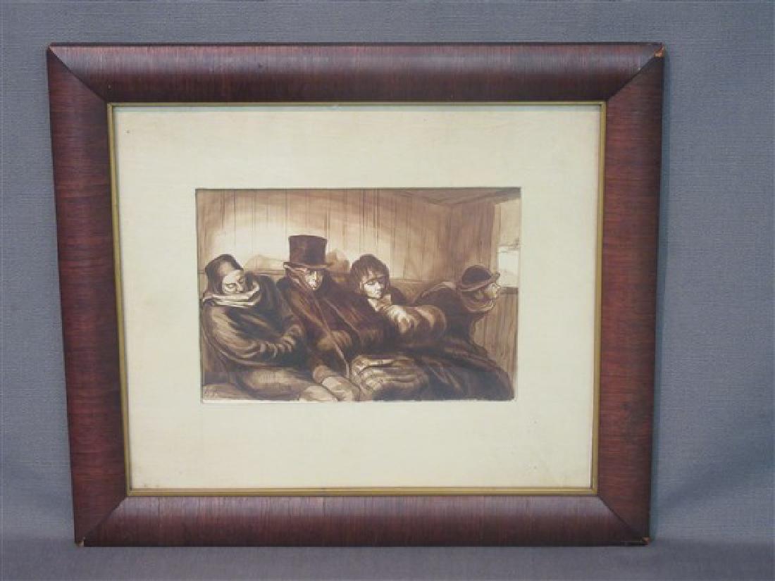 Honore Daumier ( French, 1808-1879) Watercolor (1 of 5)