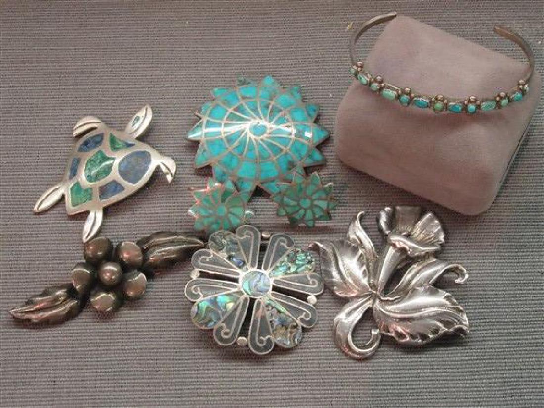 Vintage Sterling Silver Jewelry Group (1 of 2)