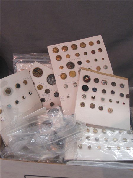 Victorian & Military Button Collection (1 of 8)