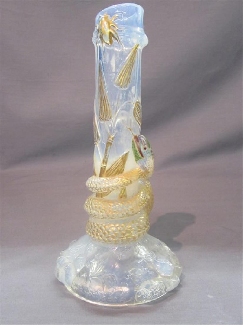 Antique Baccarat Snake Vase (1 of 11)