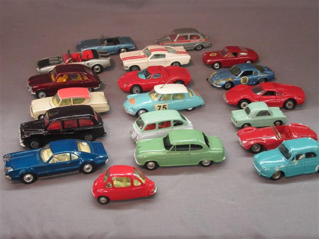 Nineteen (19)  Piece  Dinky, Solido, Corgi Toy Cars (1 of 5)