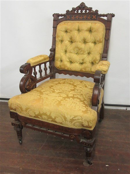 Victorian Walnut Armchair (1 of 5)