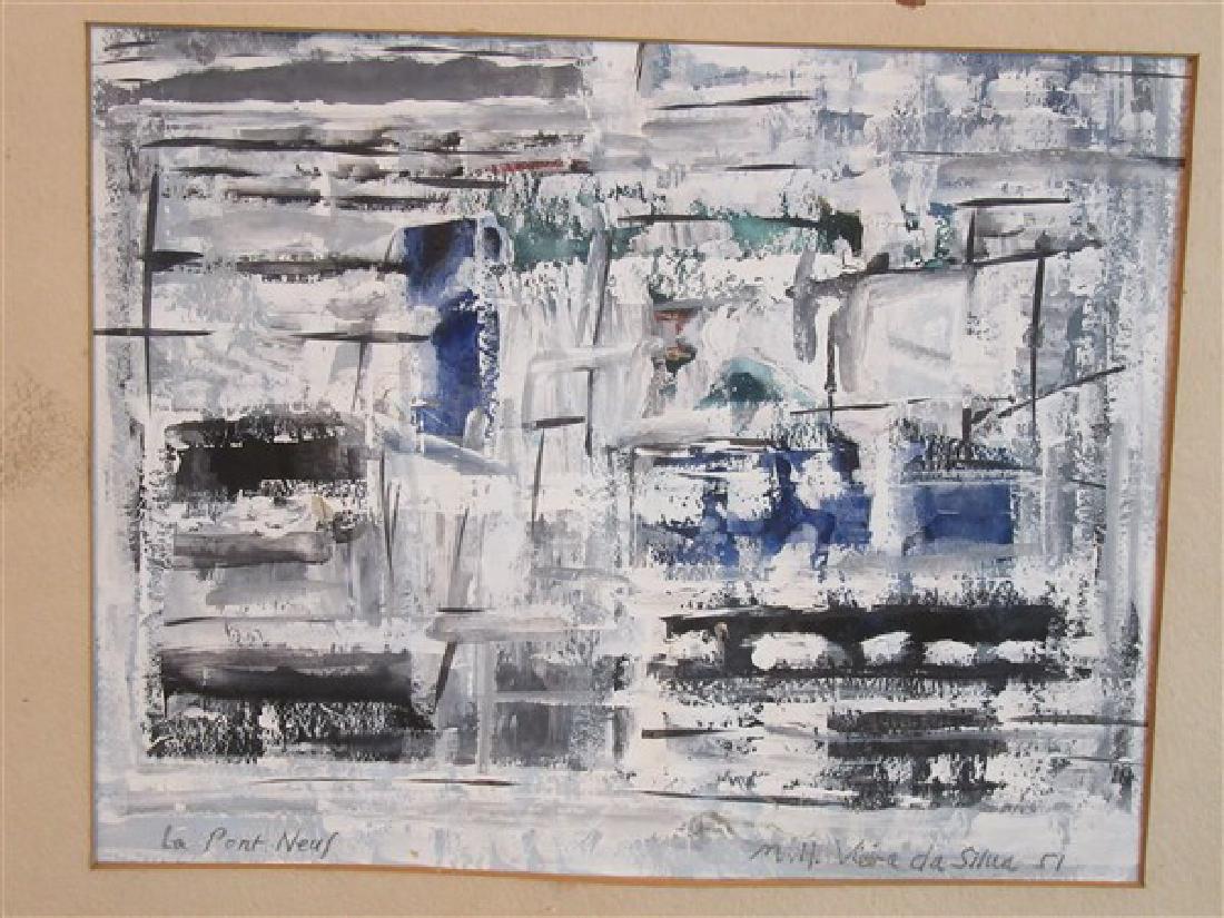 Maria Helena Vieira Da Silva[(1908 -1992] Abstract (1 of 5)