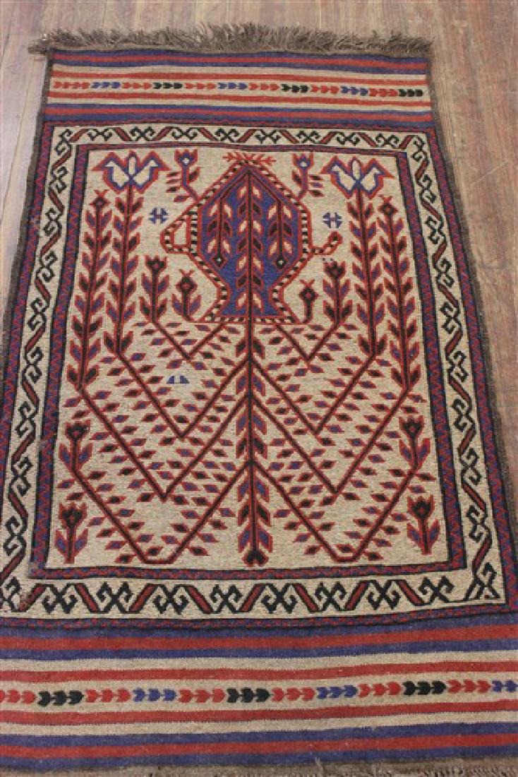 Prayer Rug 4ft 8" X 2ft 7": Prayer rug Dimensions: 4ft 8" X 2ft 7"