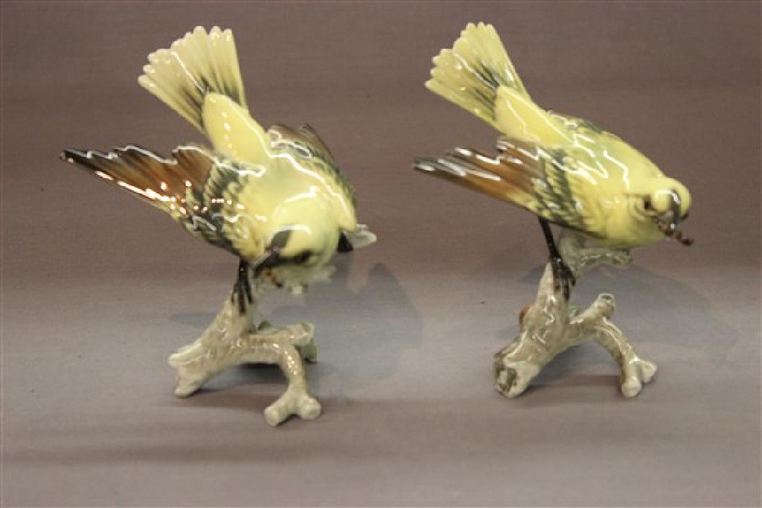German Hutschenreuther Porcelain Bird Figurines (1 of 4)