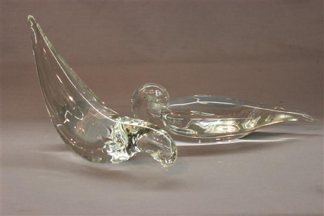 Alfredo Barbini Murano Art Glass Bird Sculptures (1 of 3)
