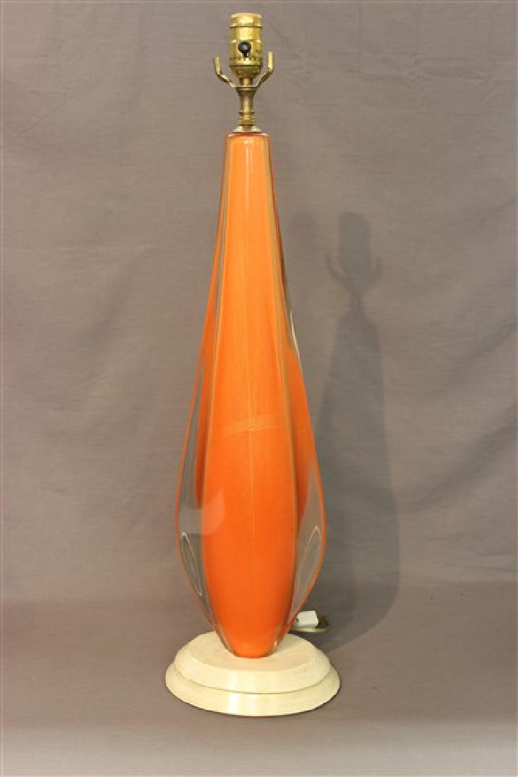 Mid Century Murano Art Glass Table Lamp (1 of 4)