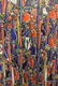 Rene Haspil Haitian Art Oil Painting "Grand Marche" - 3