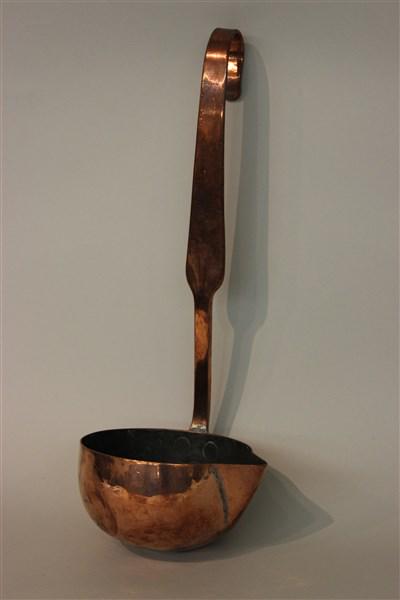 Large Antique Copper Ladle (1 of 5)